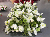 Arrangement floral artificiel rose tendre pour mariage 2027 – Centre de table professionnel pour événements et salles de banquet – Vente mondiale