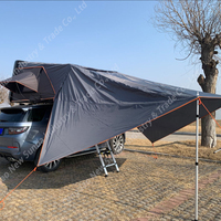 Tente de toit rigide portable pour voiture avec auvent, accessoires de camping en promotion