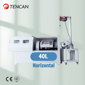 Tencan WXQM-100 380V PLC 50-290rpm 100L grand broyeur à boulets planétaire horizontal 2100*1150*1370mm - Product Image 1