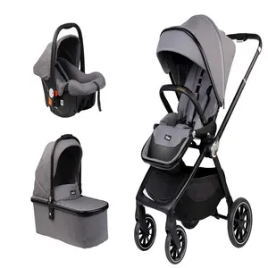 2023 New Product Factory Price Infant Baby Pram Portable Large Seat Space Baby Stroller baby airplane travel