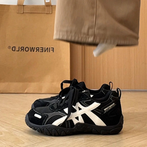 Nuevo Modelo Otoño 2026, Zapatillas Deportivas Casuales Transpirables, Versión de Cuero, Suela Gruesa, Multicolores, Agan De, para Mujer - Product Image 4