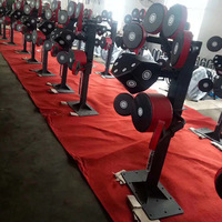 Grosse remise Équipement de gymnastique personnalisable pour sports commerciaux Ningjin Fitness Cible de super boxe haute durabilité pour musculation