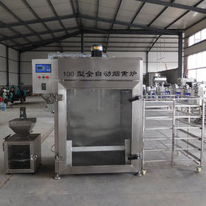 التجاري التلقائي كله الدجاج آلة لصنع الدخان السلور تركيا الساقين الدخان فرن الدخان تجفيف الأسماك - Product Image 6