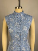 Robe décontractée européenne et américaine pour femme, nouvelle collection été 2026, à motif floral, coupe ajustée, sans manches, fendue et respirante