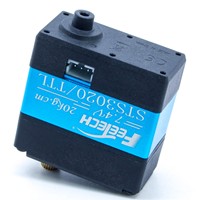 Servo STS3020 7.4V 25KG Programable con Bus Serial, Servo de Alta Precisión con Engranajes Metálicos para Robot Educativo, Modelo de Robótica RC