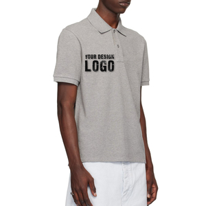 T-shirt décontracté d'été pour homme, col à revers, délavé, ample, respirant, sportif, vente en gros OEM, manches courtes, surdimensionné - Product Image 5