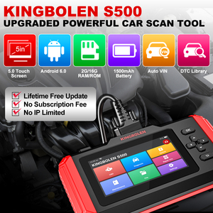 S500 OBD2 Car Diagnostic Tool 4 Systems ABS SRS <strong>ECM</strong> TCM PK CRP123X 1-Year Warranty - Product Image 3
