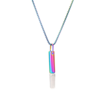 Bâtonnet anti-tabac sans fumée, sans nicotine, soulagement de l'anxiété, aromathérapie, inhalateur d'huiles essentielles, collier de respiration, bijoux