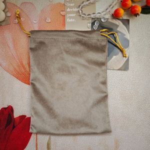 Sac de rangement en velours à cordon coulissant, haut de gamme, durable, personnalisé, pour bougies, outils de maquillage, emballage anti-poussière, sac de shopping, sac cadeau, vente en gros - Product Image 2