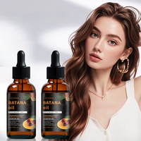 Huile d'Argan pour Cheveux Marque Blanche Traitement Capillaire Biologique Sérum d'Huile Essentielle Huile d'Argan et Batana du Maroc