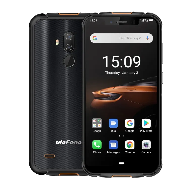 HK Warehouse Ulefone Armor 5S 4GB+64GB 000mAh Battery 5.85 inch Android 9.0 Rugged Phone