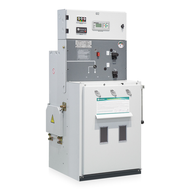 Industrial Indoor RM6 RMU Type Tested Cabinet 630A 11kV/12kV/24kV Ring Main Unit CE Certified IP3X Protection High Voltage