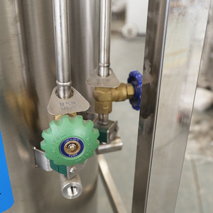 Cylindre à gaz industriel en acier à double paroi isolé sous vide pour le stockage d'argon liquide - Product Image 2