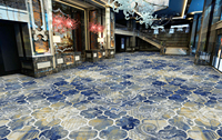 Tapis Axminster Tapis en laine résistant au feu à usage commercial, tapis de salle de banquet Axmister résistant au feu pour hôtel 5 étoiles
