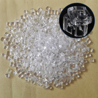 Granulés de plastique d'ingénierie stabilisés aux UV haute clarté pour le moulage par injection de boîtiers transparents industriels