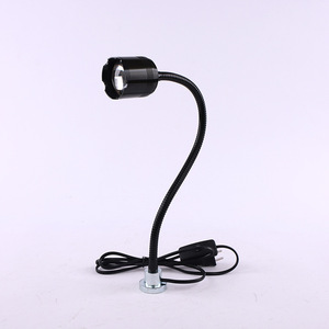 Lámpara de trabajo para máquina herramienta con luz LED, cuello flexible, base magnética, accesorio de iluminación para taladradora - Product Image 2
