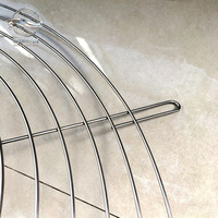 Grille de protection pour ventilateur soufflant, en treillis métallique, pour système de ventilation d'échappement industriel