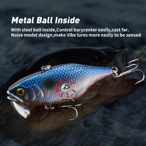 Leurre VIB coulant WEIHE 6cm 18g, leurre dur en plastique imprimé pour la pêche en eau salée, en lac, en rivière, en ruisseau - Product Image 6