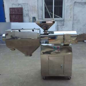 เครื่องกรองแบบหมุนสำหรับอาหารแห้งชนิดเม็ด แป้งสาลี เครื่องกรองฝุ่นแบบสั่นเชิงเส้นอัตโนมัติสำหรับสมุนไพร - Product Image 2