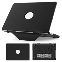 Étui rigide en PU pour tablette et ordinateur portable MacBook Pro 14 2021/2023 (M1 A2442 / M2 A2779/M3 A2918/A2992)/M4 2024