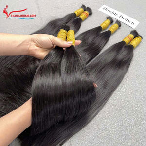 Hot new year Single Donor Hair Bulk Double Drawn Disponible chez Thanh An Hair Company, très doux, pas d'enchevêtrement, pas de perte - Product Image 6