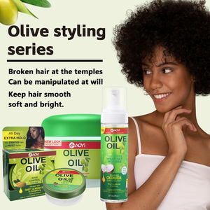 Gel de tressage professionnel à l'huile d'<span class=keywords><strong>olive</strong></span> 64g pour les cheveux Gel pour cheveux à tenue forte de 24 heures - Product Image 1