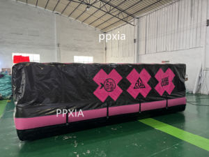 وسادة هوائية للجمباز قابلة للنفخ، حفرة هوائية للجمباز البهلواني في الحدائق الترفيهية، وسادة هبوط قابلة للنفخ للقفز - Product Image 5