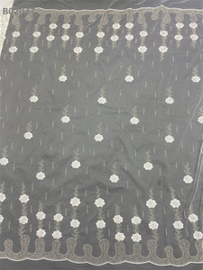 Compre a granel <span class=keywords><strong>tela</strong></span> <span class=keywords><strong>de</strong></span> encaje africano telas <span class=keywords><strong>de</strong></span> encaje <span class=keywords><strong>de</strong></span> <span class=keywords><strong>tul</strong></span> con cuentas <span class=keywords><strong>de</strong></span> lentejuelas <span class=keywords><strong>de</strong></span> alta calidad para vestido <span class=keywords><strong>de</strong></span> novia - Product Image 2