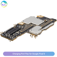 Kabel Fleksibel Port Pengisian Daya, Suku Cadang Perbaikan Pengganti dengan Pembaca Kartu SIM untuk Google Pixel 9/ 9 Pro XL