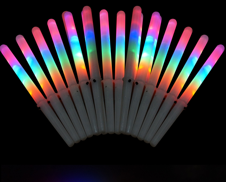 LED Light Up Cotton Candy Cones Colorful Glow Filming Marshmallow