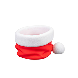 Boîte à bonbons en forme de chapeau de Père Noël, boîte de rangement à double usage, décoration de Noël pour la maison, le bureau, les fêtes, cadeau de Noël - Product Image 6