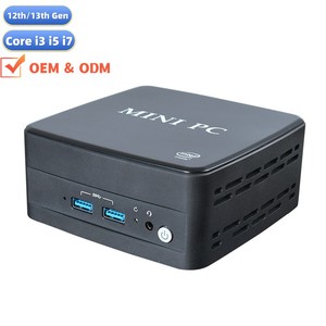 Mini-ordinateur de bureau OEM N100 Ultra 155H 7840HS Core I7 I5 N5105, PC de jeu portable NUC C-BOX-M3 Mini P, 12e, 13e et 14e génération - Product Image 4