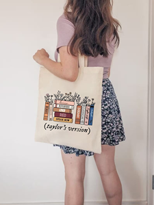 Wholesale Customized Printed Logo Women's Canvas <b>Bags</b> Cotton Canvas Tote <b>Bag</b> for Shopping - Product Image 2