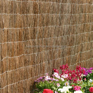 Accesorios de <span class=keywords><strong>valla</strong></span> de madera de <span class=keywords><strong>brezo</strong></span> de estilo alto, nueva protección, marco de hierro metálico, enlace de cadena, puertas de entrada para cercado de patio - Product Image 6