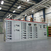 Armoire de distribution électrique industrielle basse tension DCCD GCS personnalisée, appareillage extractible, boîtes DB, indice de protection IP65, serrure intelligente 8