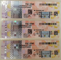 Etiqueta Adhesiva Win 11 Pro COA OEM, Clave de Licencia Original, Activación Global en Línea, Garantía de por Vida, Envío Gratuito, Sistema Operativo en Stock