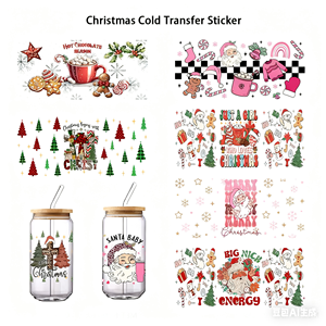 Pegatinas de Transferencia de Serigrafía PET Personalizadas, Impermeables, con Diseño de <span class=keywords><strong>Bluey</strong></span> y Protección UV, para Envolturas de Vasos, para Vasos de 16oz/20oz/24oz/40oz, Tazas y Botellas de Vidrio - Product Image 5