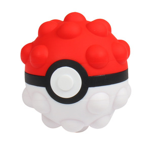 Palla Antistress 3D in Silicone, Design <span class=keywords><strong>Poke</strong></span> Ball, Giocattolo Educativo da Spremere per Bambine - Product Image 4