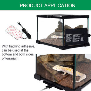 Alfombrilla calefactable para Terrario de mascotas, almohadilla calefactora para reptiles, segura y térmica mejorada para animales pequeños, accesorios a precio de fábrica - Product Image 3