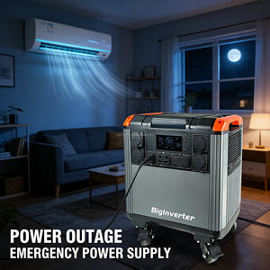 Estación de energía recargable de 5000W 5000Wh, generador solar para fiestas al aire libre, cortes de energía domésticos y vida en caravana - Product Image 3