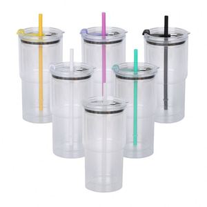 Hot-Selling 18Oz 20Oz Cross-Border Ice-Resistant 18Oz Leak-Proof Car <b>Drinking</b> <b>Straw</b> Tumbler Mug Cup With Direct-<b>Drinking</b> <b>Straw</b> - Product Image 4