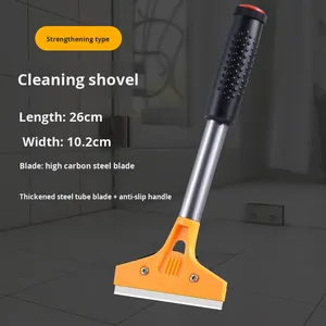 Công Nghiệp Thép Không Gỉ Cao Su Tráng Làm Sạch <span class=keywords><strong>Scraper</strong></span> Dao Cho Tường Sàn Đường May Keo Remover Sàn Thủy Tinh Công Cụ 3-Năm - Product Image 6