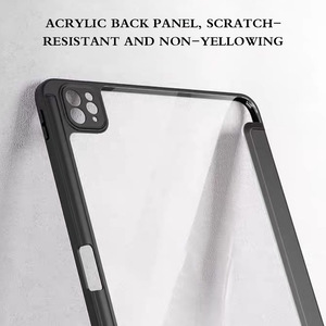 Ink Splatter Star Y Folded Edge <b>Tablet</b> <b>Case</b> Acrylic Simple Protective <b>Cover</b> For iPad Pro 11 13 Inch - Product Image 6