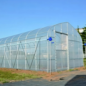 Serra in Plastica Agricola a Basso Costo, Serra a Tunnel Conveniente, Lunga Durata, Vendita Calda, Serra di Alta Qualità - Product Image 1