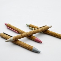 Stylos personnalisés écologiques, stylo à bille en papier avec Logo, cadeau multifonctionnel, 5 pièces