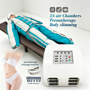 Pressotherapy Equipment With 24 Air Chambers Lymphatic Drainage Pressotherapy <b>Massage</b> <b>Machine</b> Beauty Center Use CE Certified - Product Image 1