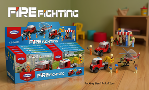 Set di Costruzioni Antincendio Xingbao XB-54003 17x4x12cm Giocattolo Educativo per Bambini dai 5 ai 7 Anni Unisex in Plastica ABS - Product Image 2