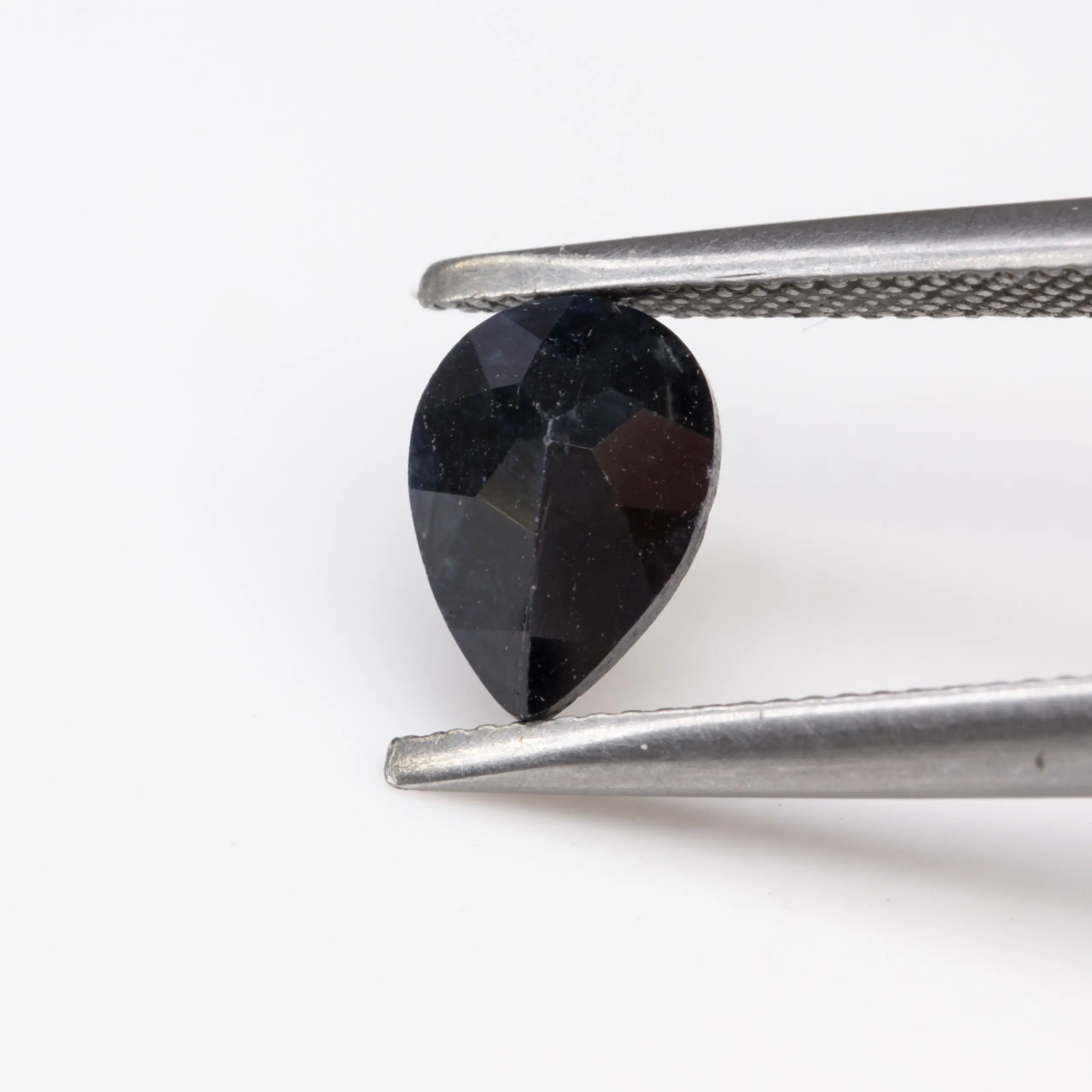 4.0mm round shape natural black sapphire natural stone wholesale price loose gemstones jewelry price
