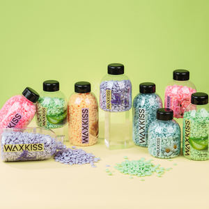 Toptan 1kg sert balmumu fasulye epilasyon şerit-ücretsiz ağda boncuk Aloe Vera <span class=keywords><strong>Azulene</strong></span> kokusu ile ağrısız kullanım için - Product Image 4