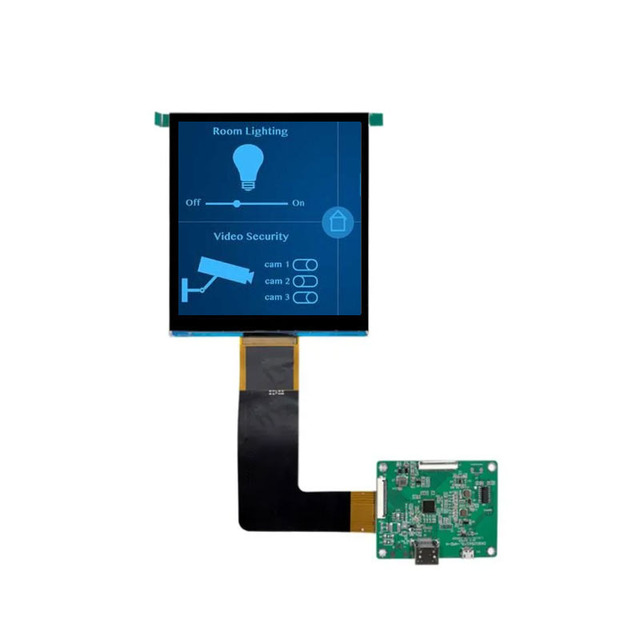 7 Inch Mono Display 2400x2560 MIPI H-DMI TFT LCD Display With H-DMI Driver Board